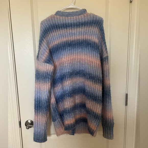 For Love & Lemons Oversized Ombre Cardigan, Size Small - Picture 3 of 3